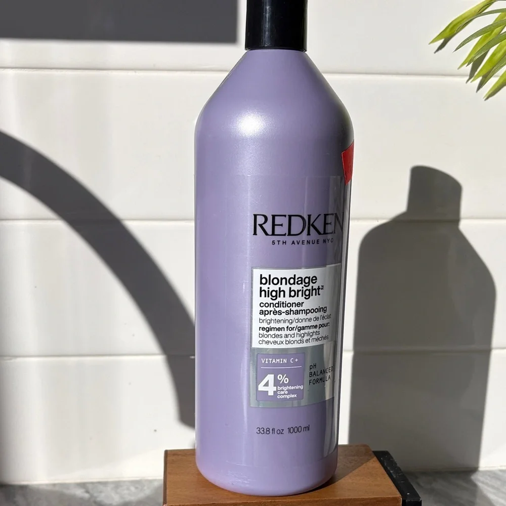 Redken Blondage High Bright Conditioner LITER 33.8oz - RARE - Discontinued